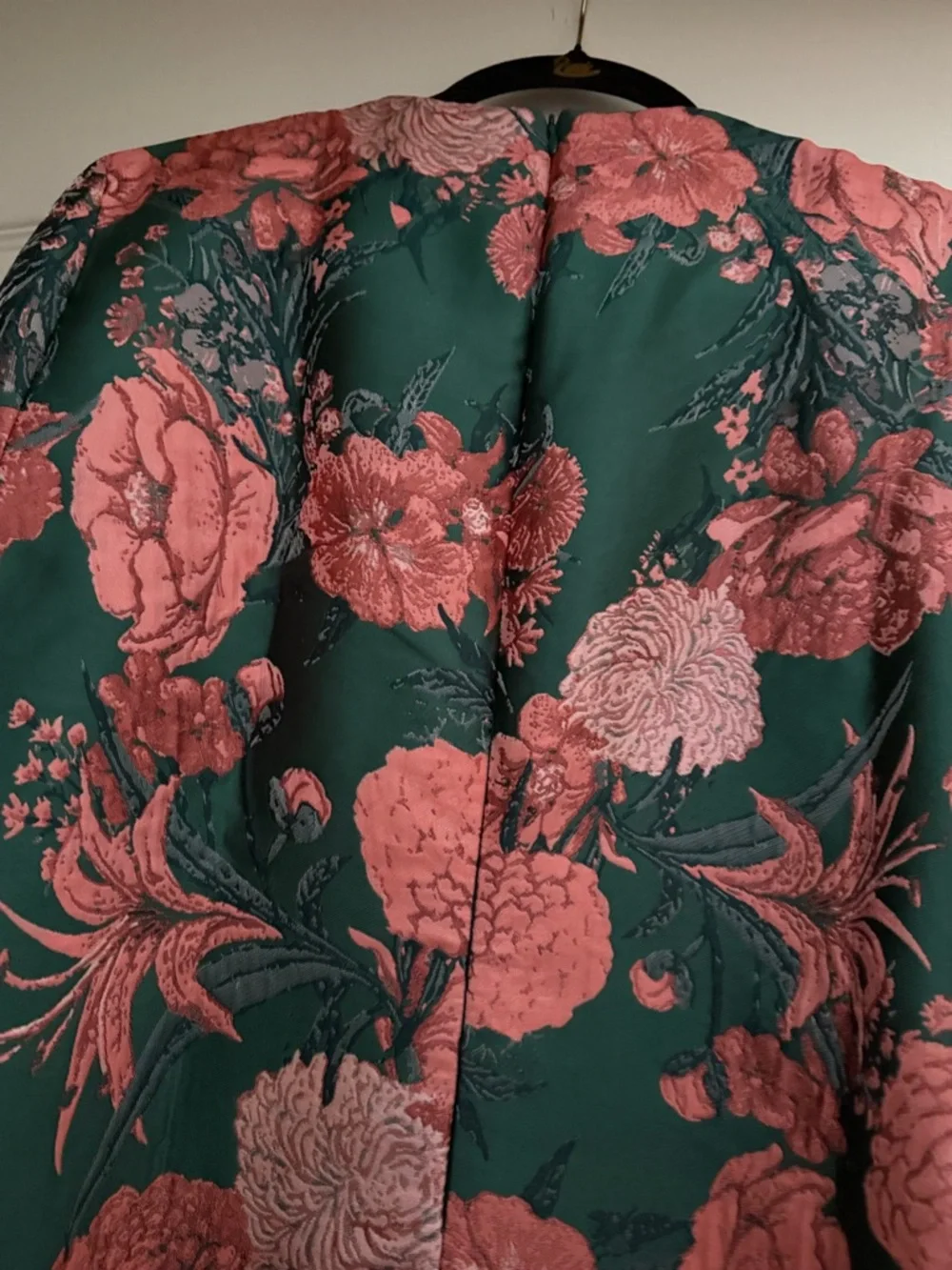 ABBEY GLASS Bronwyn Dress Forest Mum Jacquard - Picture 8 of 9